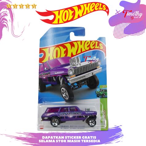 Hot Wheels 64 Nova Wagon Gasser Ungu Supernova HW Gassers Lazada Indonesia