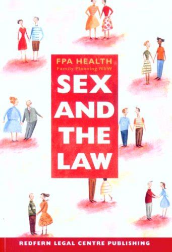 Sex And The Law A Guide For Health And Community Workers In New South Wales FPA Health