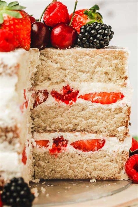 Naked Cake Aux Fruits Rouges Recette Facile Sweetly Cakes
