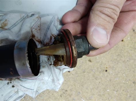 Датчик давления масла(на стрелку панели), разбор. — Renault Safrane, 2 ...