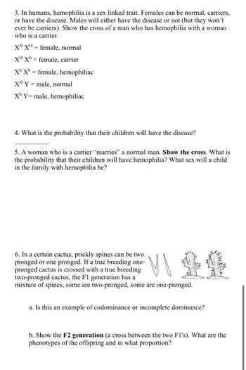 Answered In Humans Hemophilia Is A Sex Bartleby