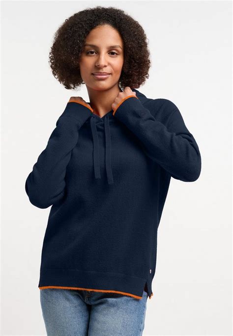 Frieda & Freddies NY Strickpullover Hoody mit Kapuze