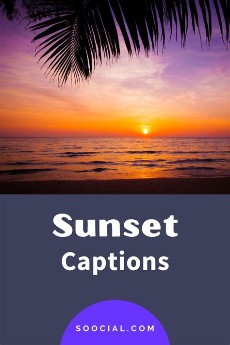 1017 Sunset Captions For Instagram To Brighten Your Feed Sunset