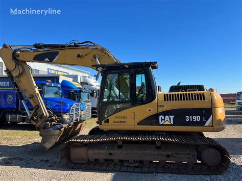 Caterpillar 319D tracked excavator for sale Lithuania Klaipėda NA38116