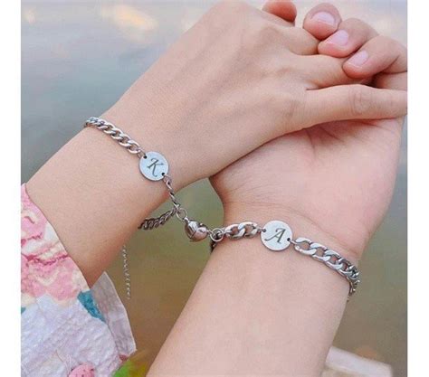 Pulseras Con Imán Para Parejas ♥ Pulseras Personalizadas Con Imán