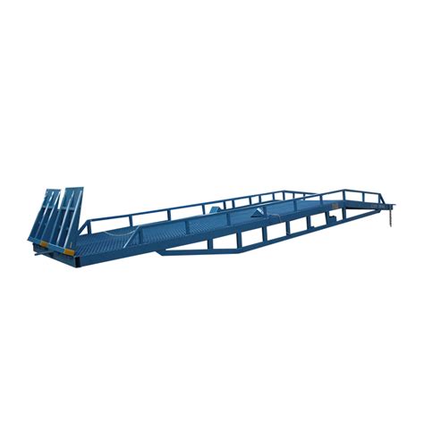 T Hydraulic Ramp Mobile Yard Loading Ramp Forklift Unloading Tuhe Lift