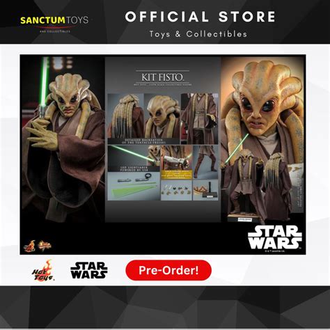 Po Hot Toys Mms Star War Episode Iii Revenge Of The Sith Th Scale Kit Fisto