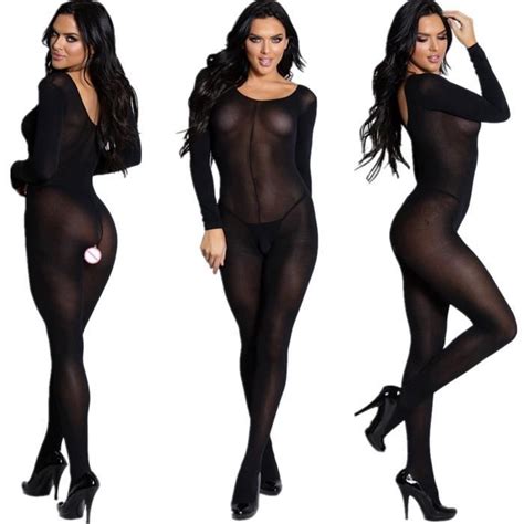 Collant Body Sexy En R Sille Pour Femmes Lingerie Rotique Grande Taille Sous V Tements