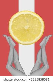 Digital Collage Naked Female Legs And Stock Photo Shutterstock