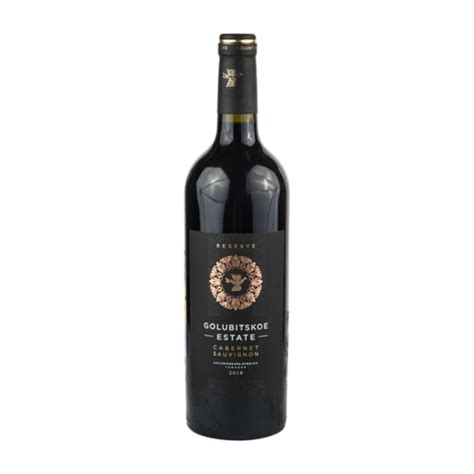Красное вино Golubitskoe Estate Reserve Cabernet Sauvignon, сухое 2018 ...