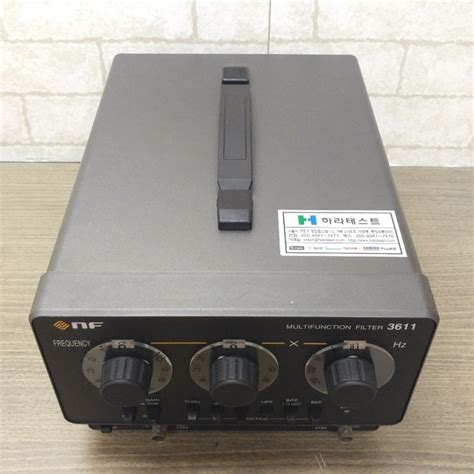 중고계측기판매 NF 3611 MULTIFUNCTION FILTER : 네이버 블로그