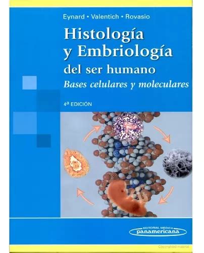 Histolog A Y Embriolog A Del Ser Humano E Panamericana Mercadolibre