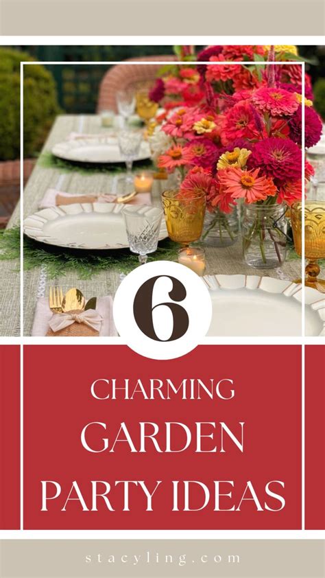 14 Charming Outdoor Garden Party Ideas Bricks N Blooms With Stacy Ling