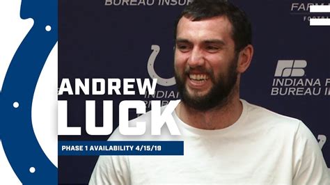 Andrew Luck Talks Marriage Youtube