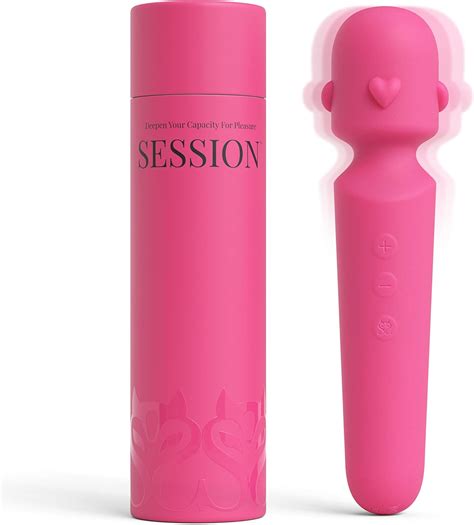Amazon Adult Sex Toy Wand By Session 12 Powerful Modes 5 Speeds Liquid Silicone