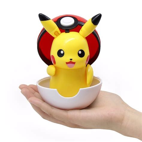 Trend Pokemon Figures Variant Ball Toy Model Pikachu Jenny Turtle