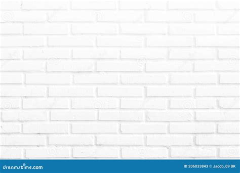 Modern White Brick Tiles Wall Texture Background Stock Image Image Of