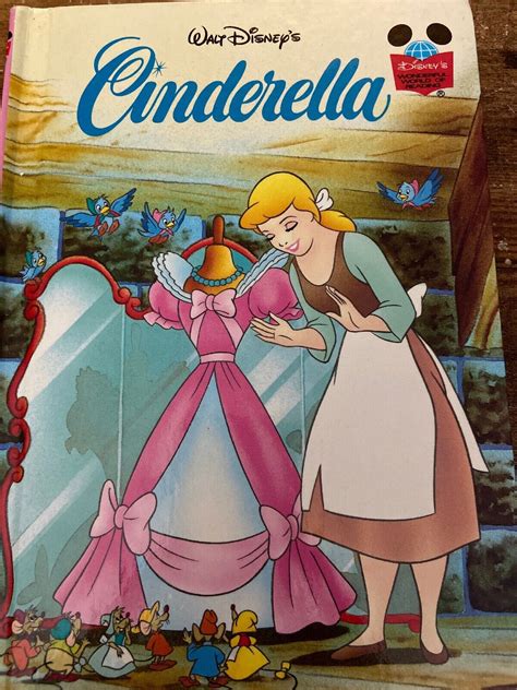 Cinderella Disneys Wonderful World Of Reading 1st Us Edition 1995