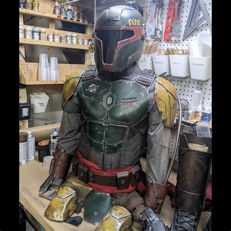 Original Bounty Hunter Full Armor Costume Cosplay Inspired By Etsy