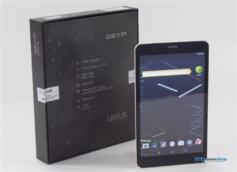 Обзор DEXP Ursus TS270 Star: недорогой 7-дюймовый планшет с LTE - MegaObzor