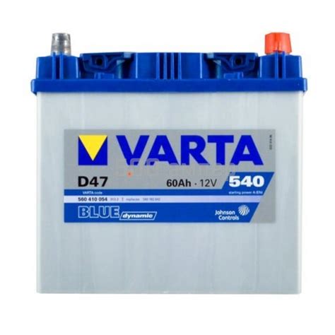 Аккумулятор VARTA Blue Dynamic Asia D47 60 А/h, 540А R+ (560410054 ...