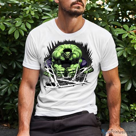 Hulk Smash T Shirt Marvel Superheroes Comics T Shirt Marvel Hulk T