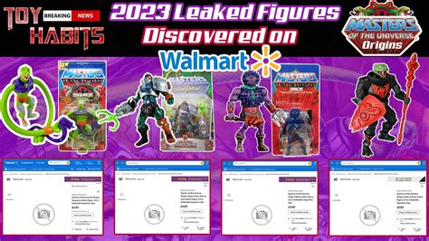 2023 Leaked Motu Origins Figures Discovered On Walmart
