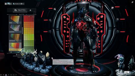 Warframe color schemes