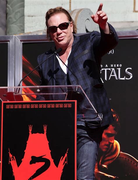 Mickey Rourke Picture 69 Immortals 3d Los Angeles Premiere