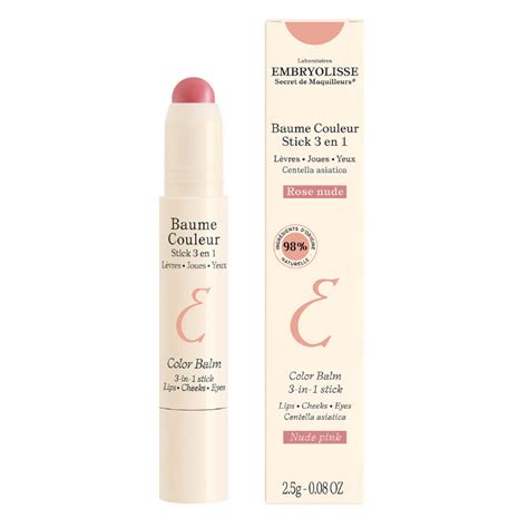 Køb Embryolisse Color Balm 3 In 1 Stick Nude Pink 2 5G 2 5 g