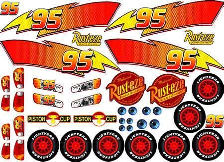 Вафельная Картинка Тачки. Молния Макквин А4 (vk0953) — Купить Недорого ...