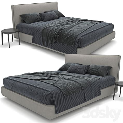 Bed Richard Bandb Italia Bed 3d Model