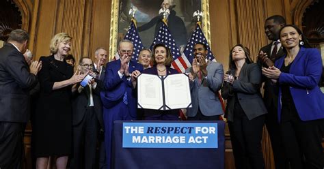 House Votes To Pass Landmark Bill To Protect Same Sex Marriage