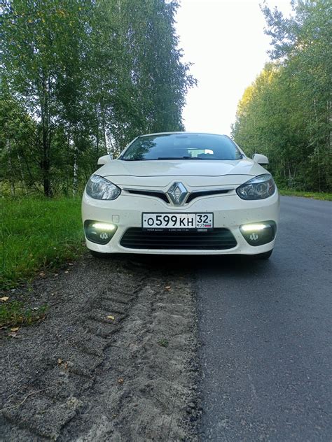 Китайские ДХО. — Renault Fluence, 1,6 л, 2013 года | просто так | DRIVE2