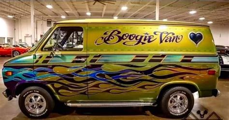 Pin By Samuel Altshue On Flames Chevy Van Chevrolet Van Van