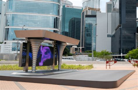 Futuristic Bus Stop