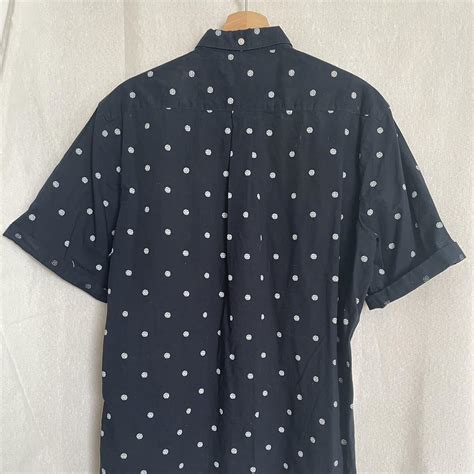 Navy Farah Shirt Fits As A Large Depop