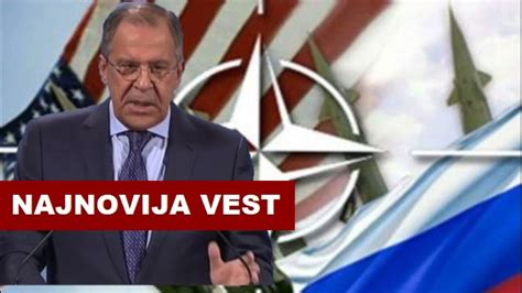 Lavrov Priznao Histeri Ne Izjave Stolenberga Moskva Odavno Ne