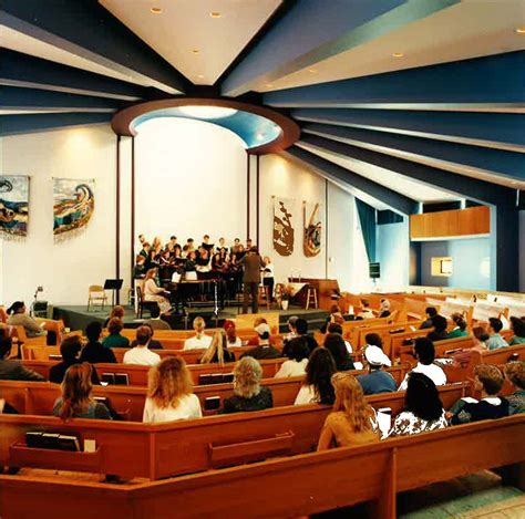 Choir Singing During Chapel Time Ontario Bible College And Ontario