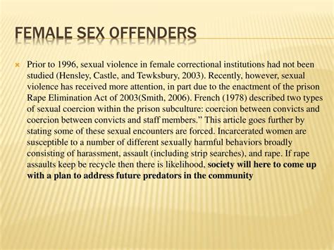 PPT Rapists And Sex Offenders In And Outside Of Prison Walls PowerPoint Presentation ID 1959311