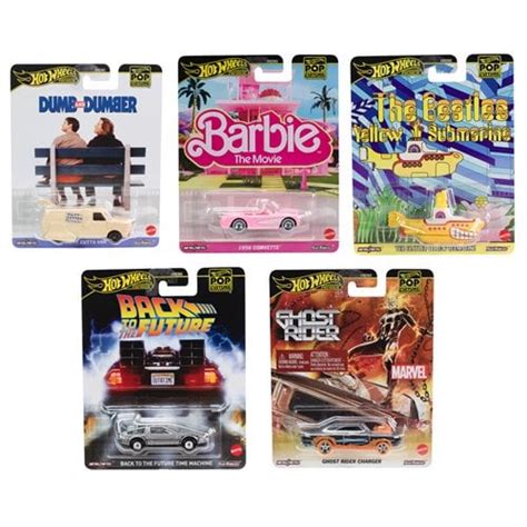 Hot Wheels Pop Culture Mix Vehicle Case Of