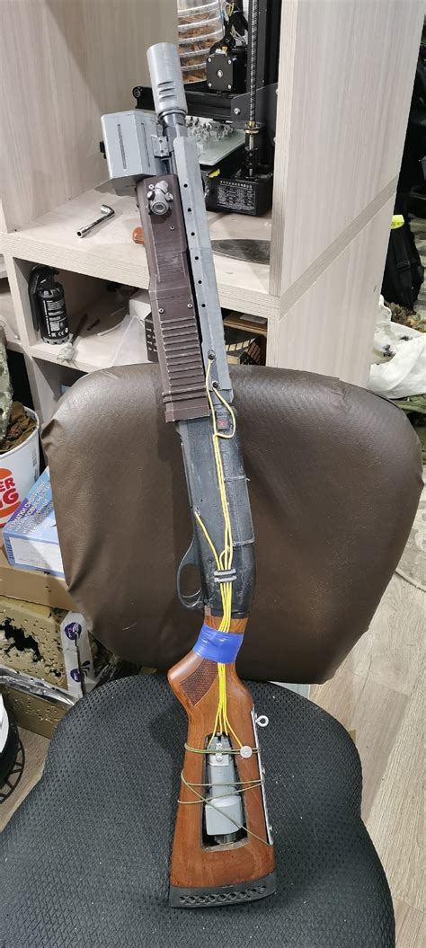 💜 KC23 shotgun from the game Atomic Heart out of a Cyma Remington m870 ...