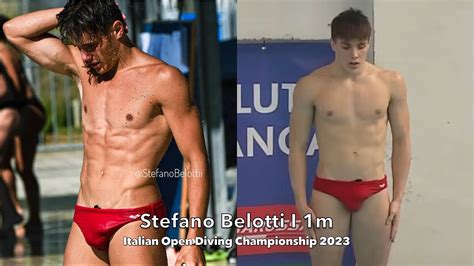 Stefano Belotti 1m SpringB Dive Winning Displays I Italian Open