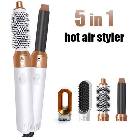 Modelador De Cabelo Em Hot Air Comb Secador De Cabelo Fer Parcelamento Sem Juros
