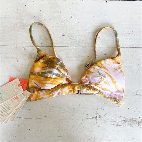 Maaji Swim Nwt Maaji Tie Dye Elle Triangle Bikini Top S Poshmark