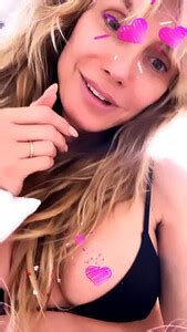 Insta Vid K S Heidi Klum Black Bikini Phun Org Forum