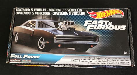 Hot Wheels Limited Edition Fast And Furious Set Hobbies Toys Toys Games On Carousell