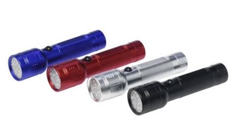 Grundig Aluminium Torch 17 Led In 4 Colours Mska Solutions Ltd