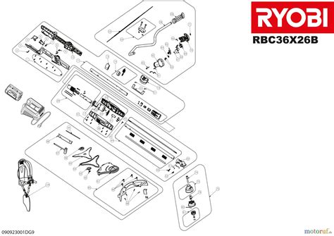 Ryobi Akku RBC36X26B Pièces détachées 5131035094 WASHER