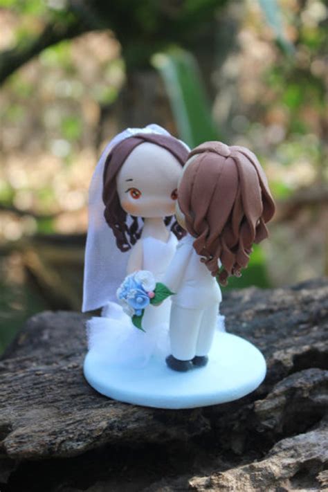 World Cake Topper Lesbian Wedding Cake Topper Same Sex Wedding Topper